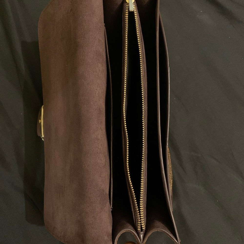 Tabby Shoulder Bag In Colorblock With Snakeskin - Picture 7 of 8